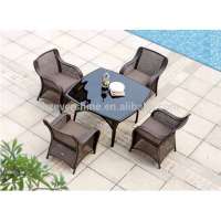 K.d Wicker Outdoor Sofa Dining Sets of 6 Seats