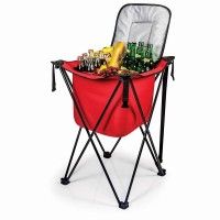 Picnic and Travel Leakproof can Insulated standing ice chest cooler, Tub Cooler with Stand